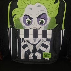NWT Loungefly Beetlejuice Full Backpack
